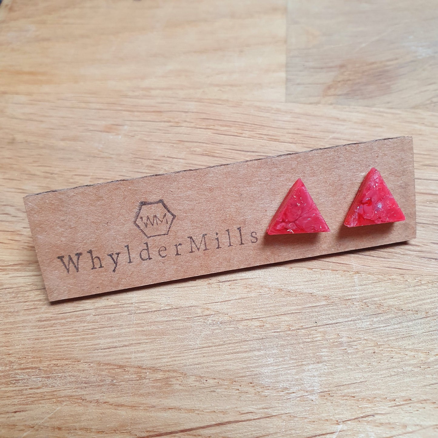 Triangle Studs - Whylder Mills - Loola Loves UK