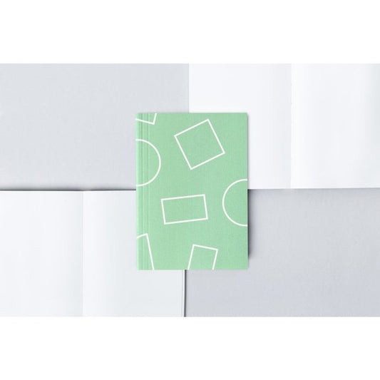 Pocket Layflat Notebook - Shapes Print