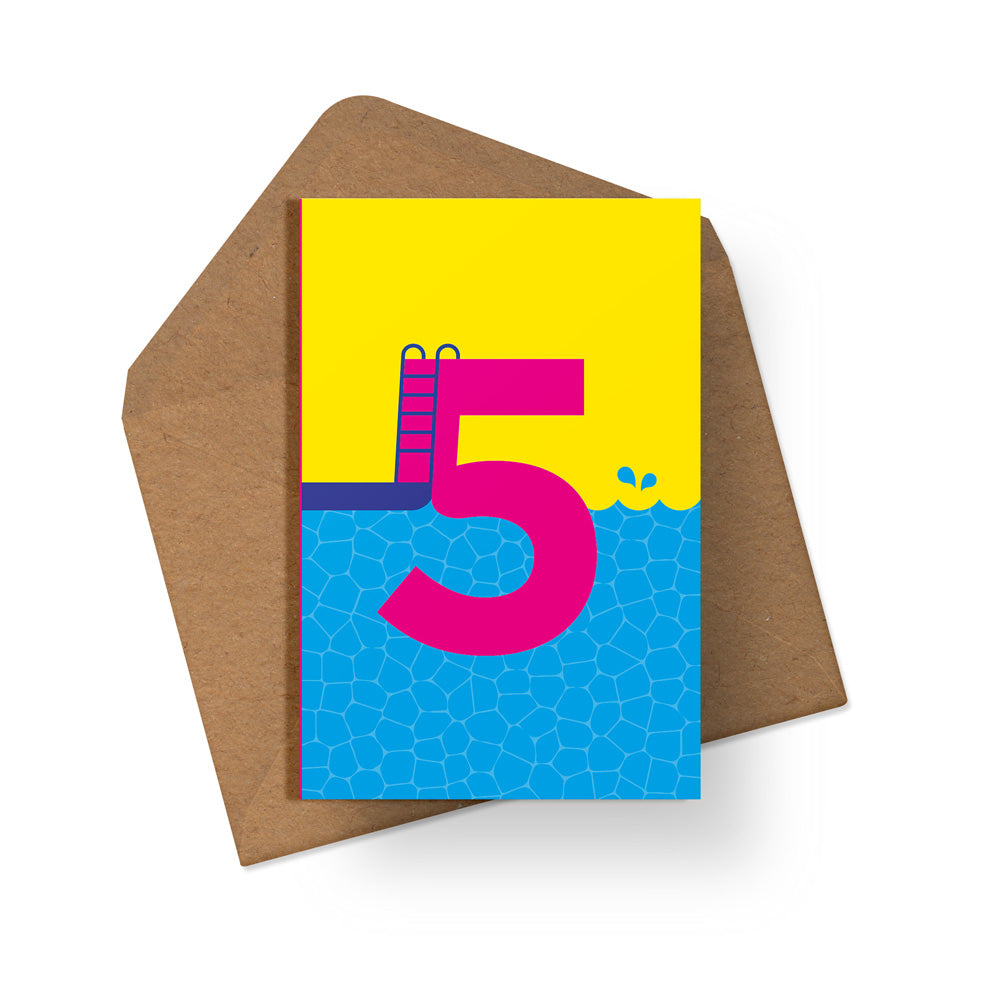 5th Birthday - Multipack of 6 Cards - Loola Loves UK