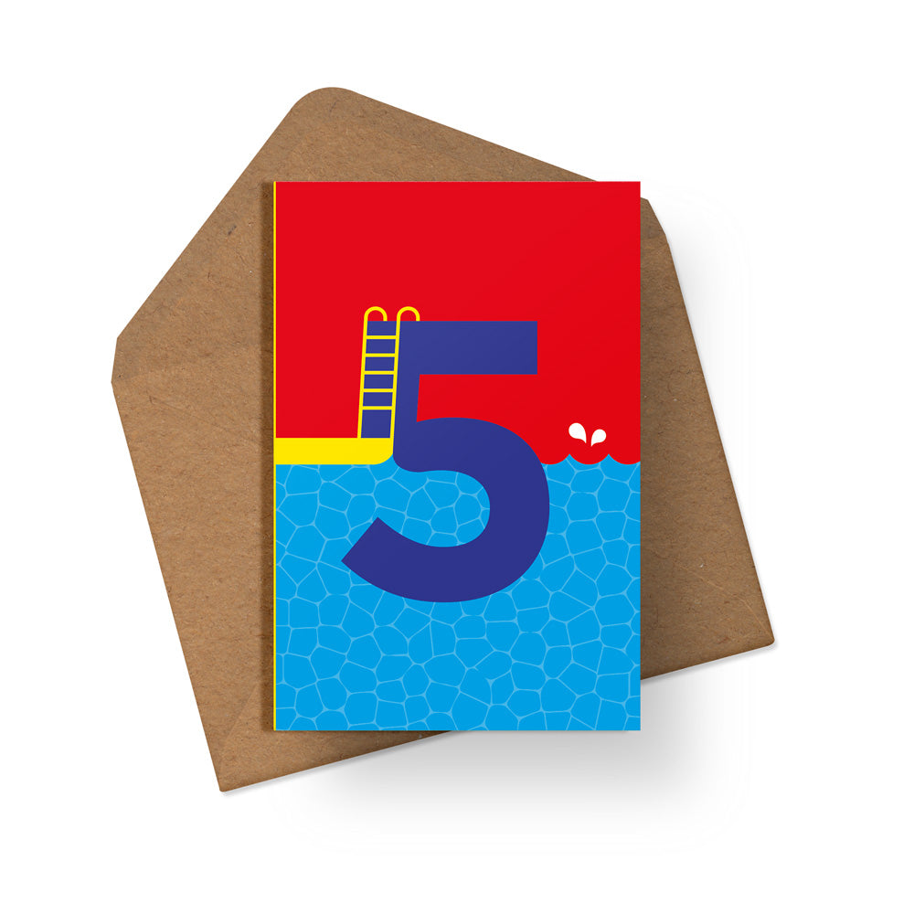 5th Birthday - Multipack of 6 Cards - Loola Loves UK