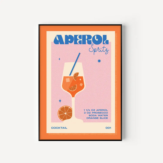 Aperol Spritz Print - A4