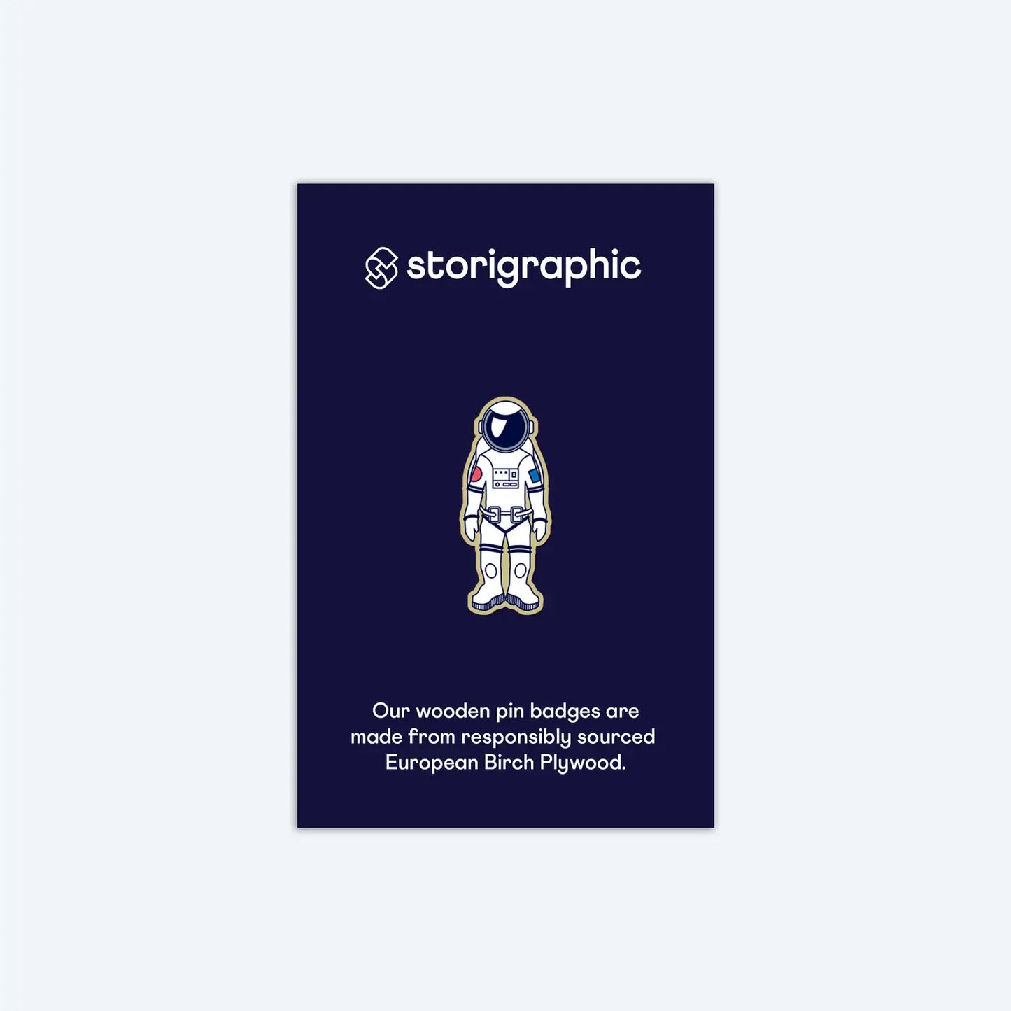 Astronaut Pin Badge