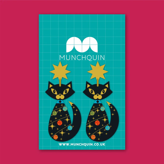 Atomig Galaxy Kitten Stydiau Hongian