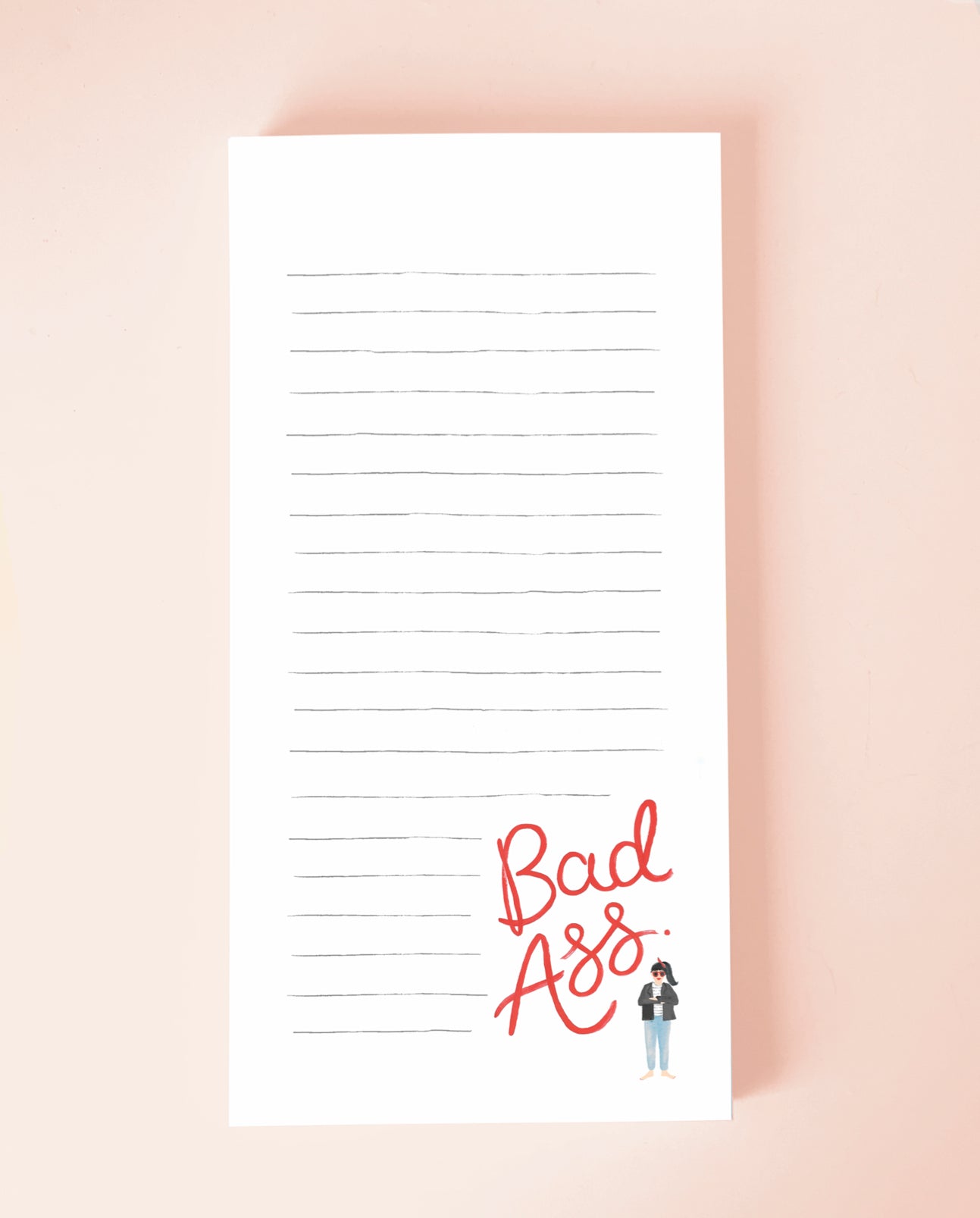 Bad Ass Notepad - Loola Loves UK