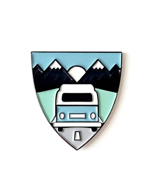 Campervan Pin Badge