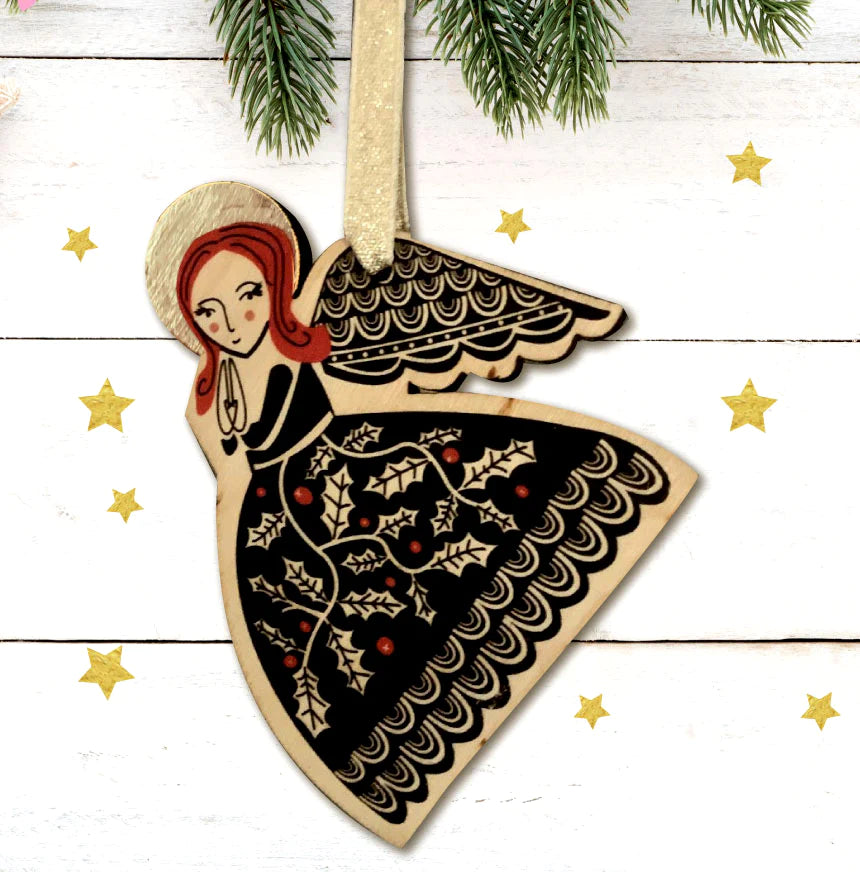 'Those We Love Don't Go Away' - Angel Christmas Decoration