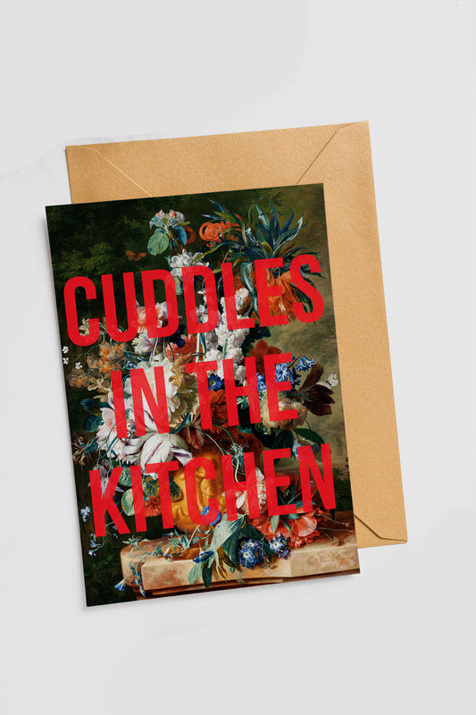 Cuddles In The Kitchen Card