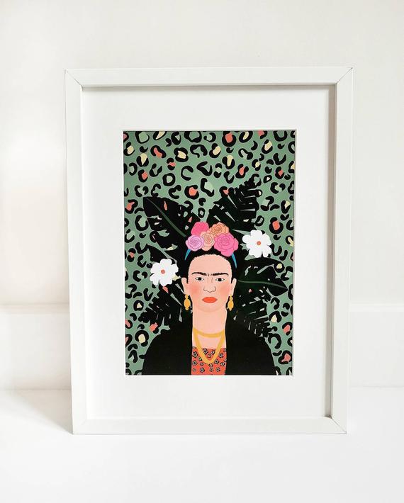 Frida Kahlo Print - A4 - Loola Loves UK