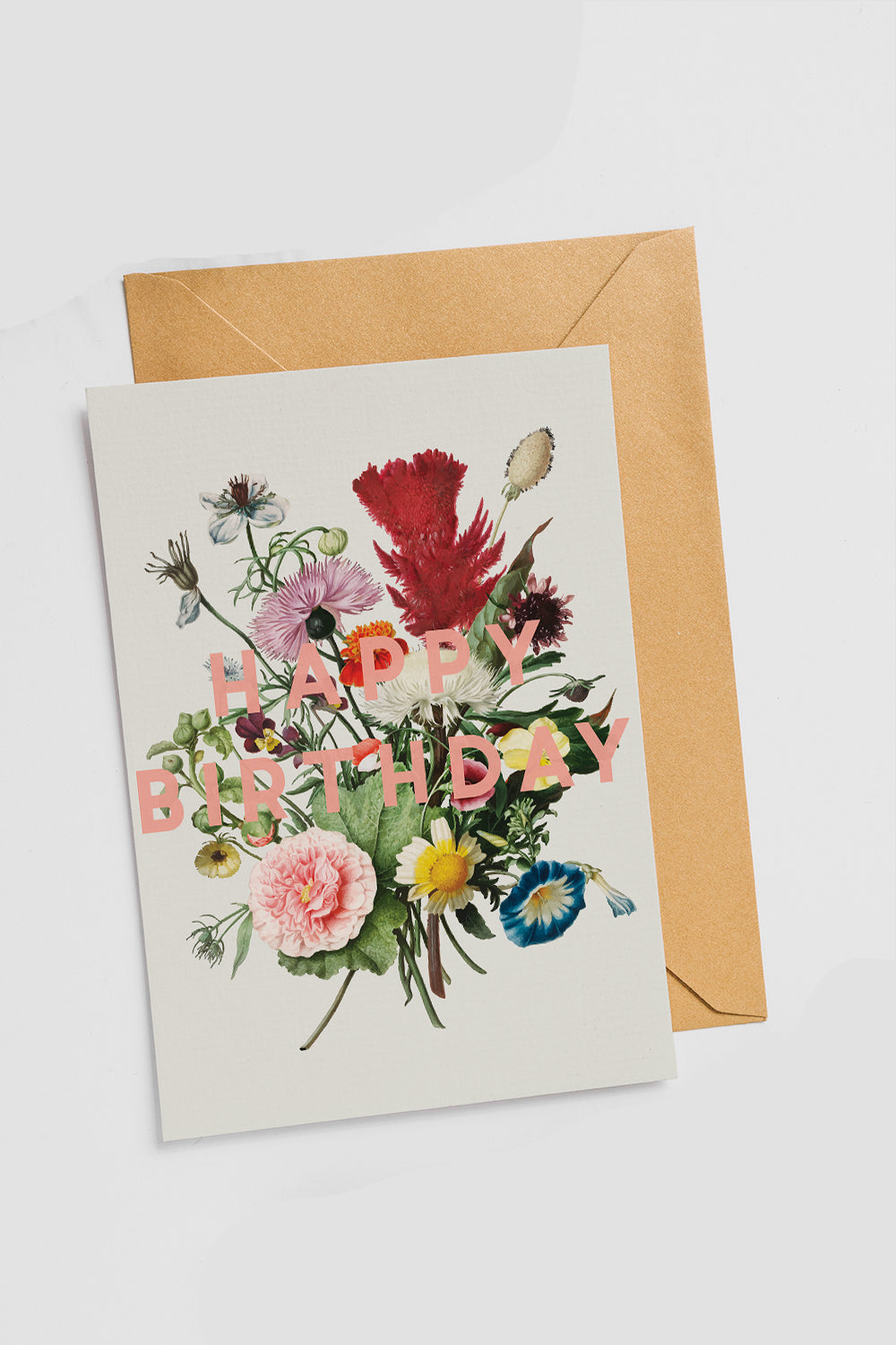 Happy Birthday (Bunch of Flowers) Card