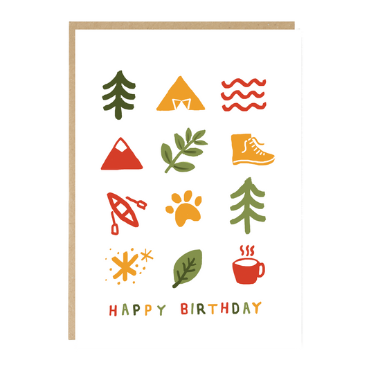 Happy Birthday (Autumn Outdoors) Card