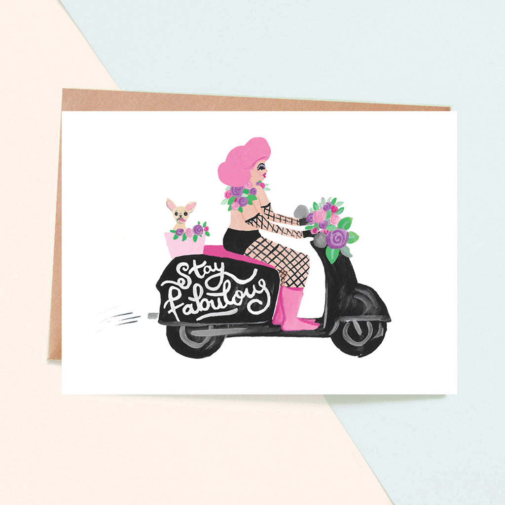 Stay Fabulous Card - Loola Loves UK