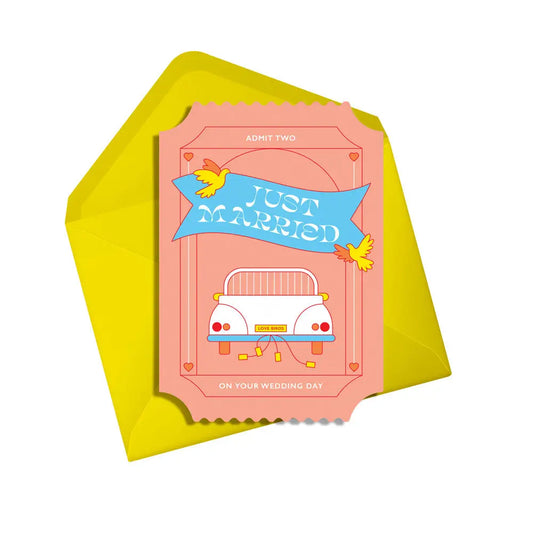 Just Married Card