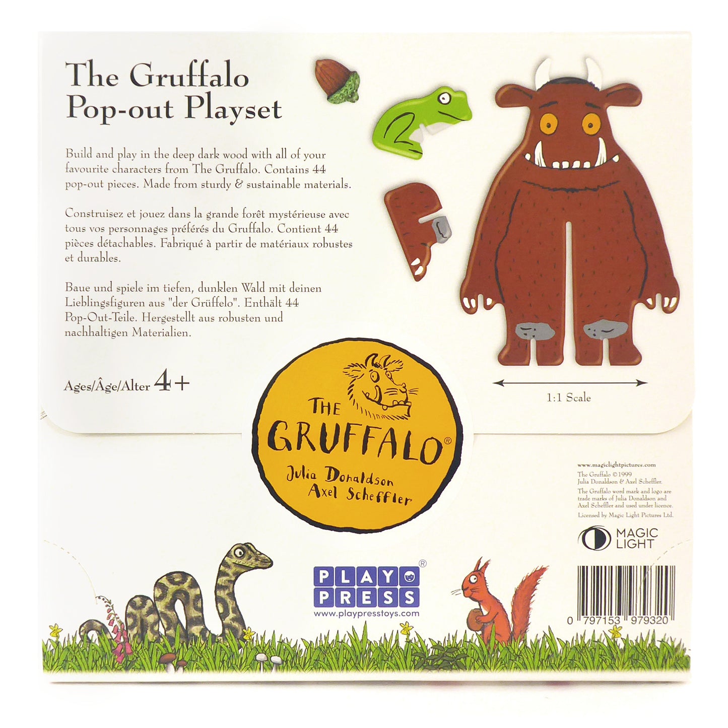 The Gruffalo Pop-out Play Set - Loola Loves UK