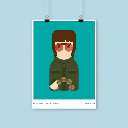 Liam Gallagher Print - A4