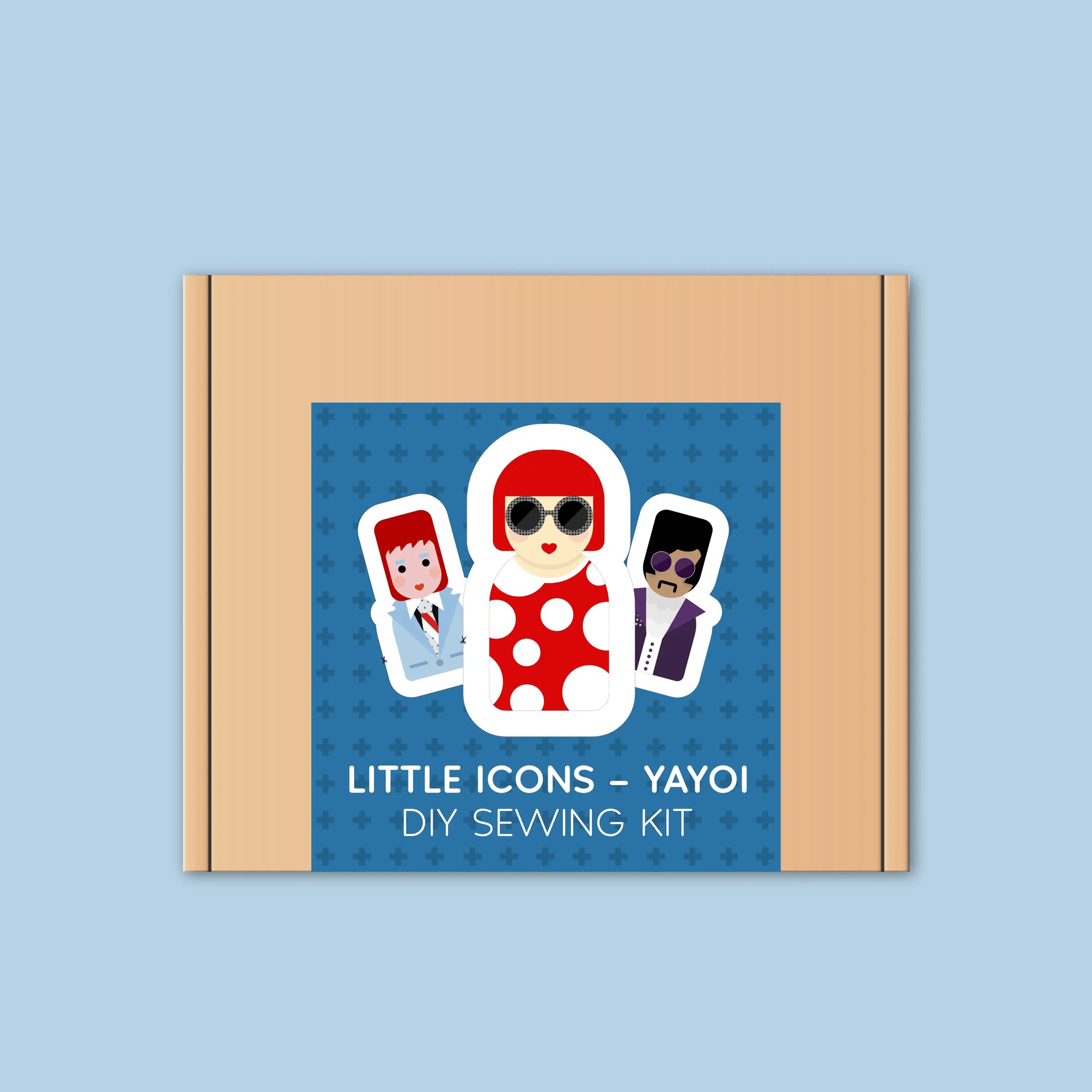 Yayoi Kusama Plushie Cushion (DIY Sewing Kit) Loola Loves Gift Shop Loola Loves UK