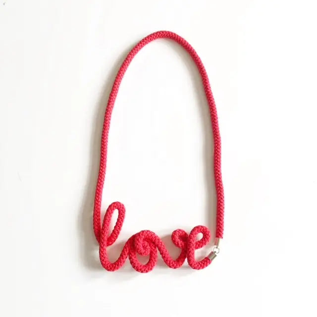 Love Word Necklace