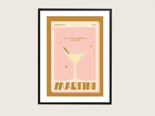 Print Martini - A4