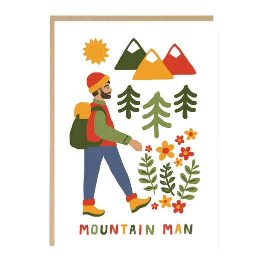 Mountain Man Card