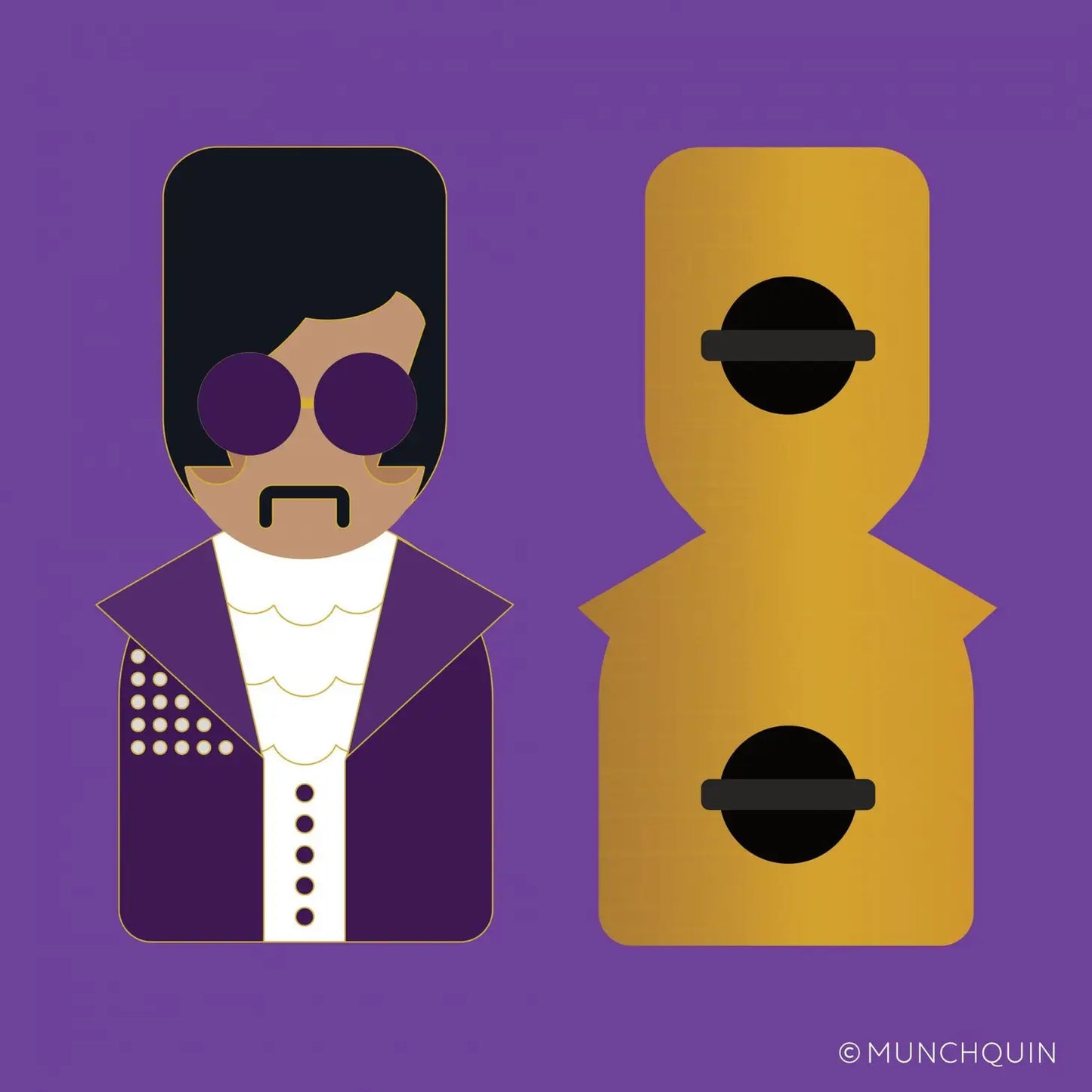 Prince Enamel Pin