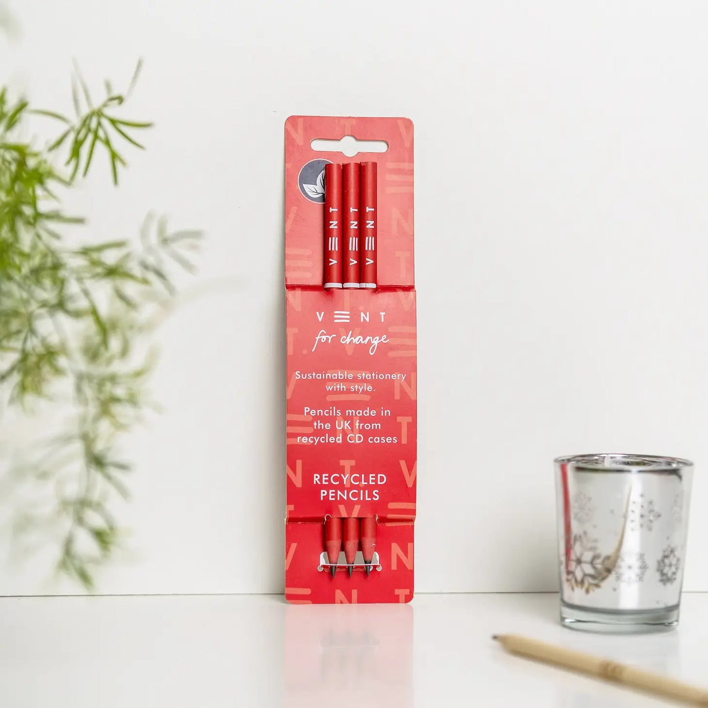 Recycled 'Make a Mark' Pencils - Red