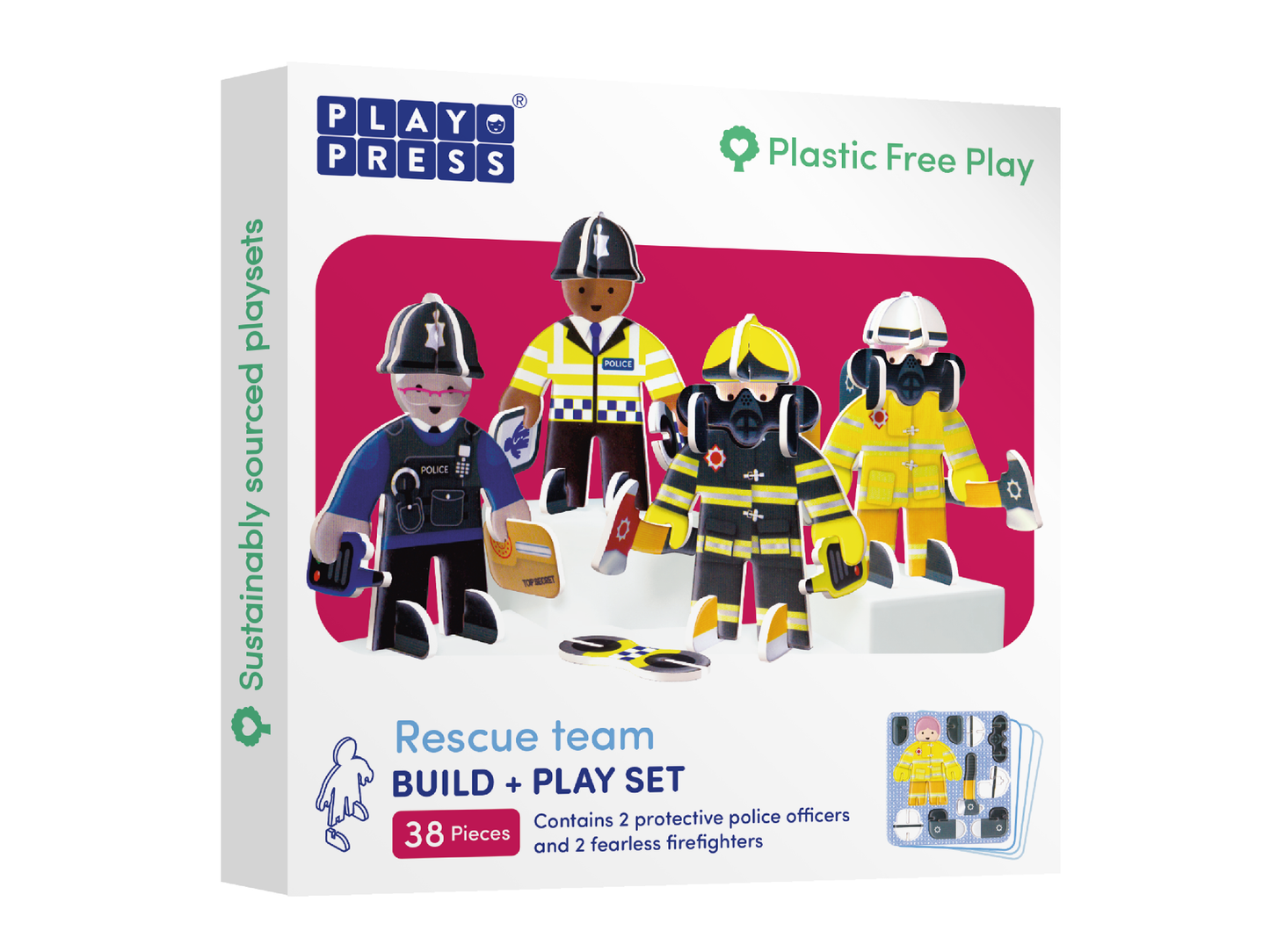 Rescue Team - Build & Play Set - Loola Loves UK