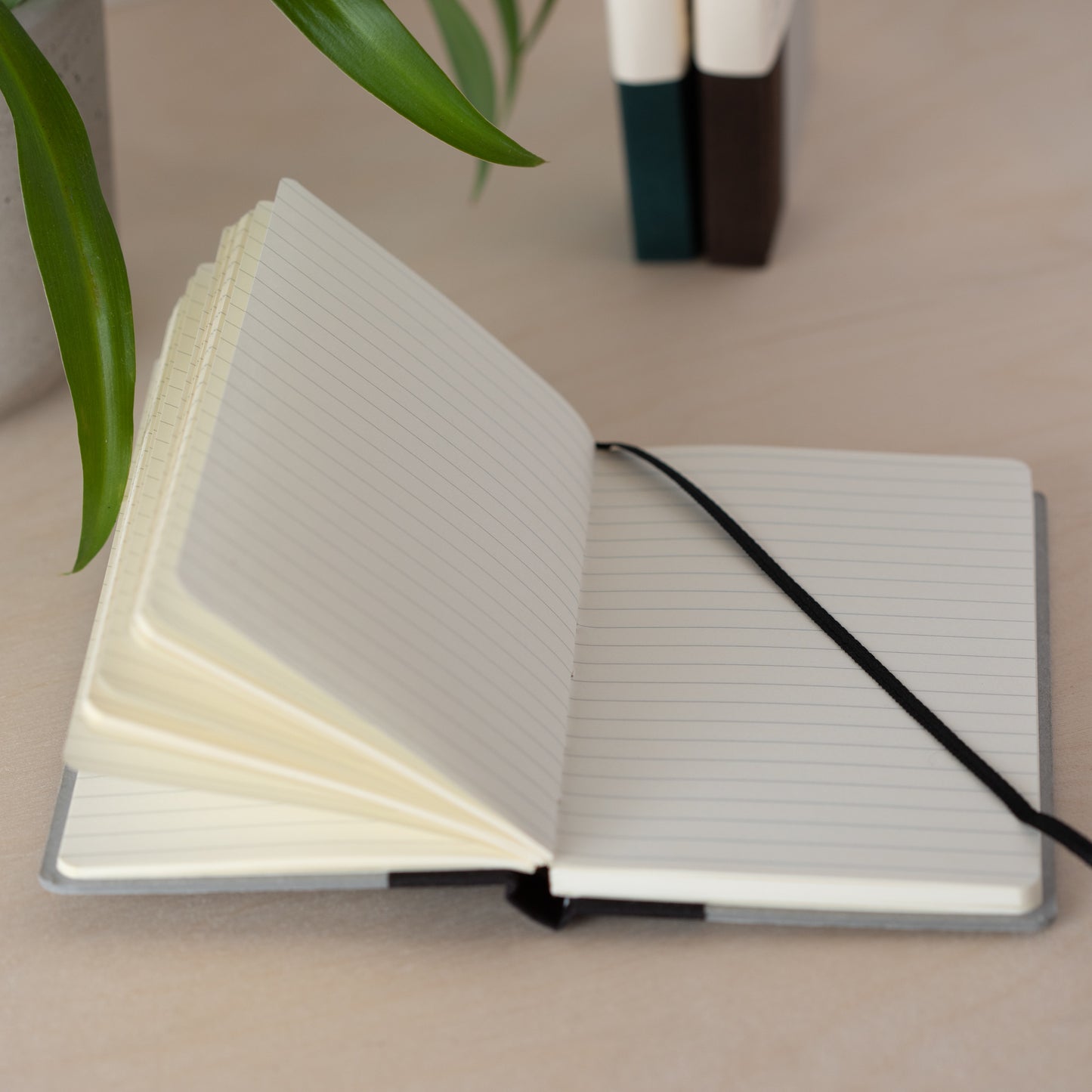 Sustainable 'Write' Notebook A6 (Lined Paper) - Black
