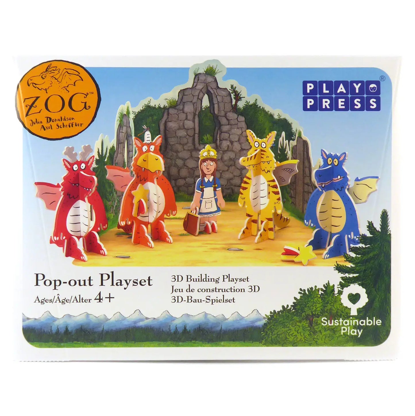 Zog Pop-out Play Set